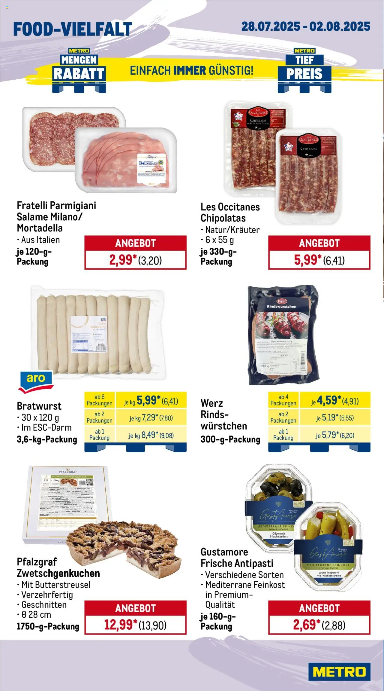 Metro Prospekt 	 - gültig ab dem 28.07.2025 | Seite: 10 | Produkte: Grill, Bratwurst