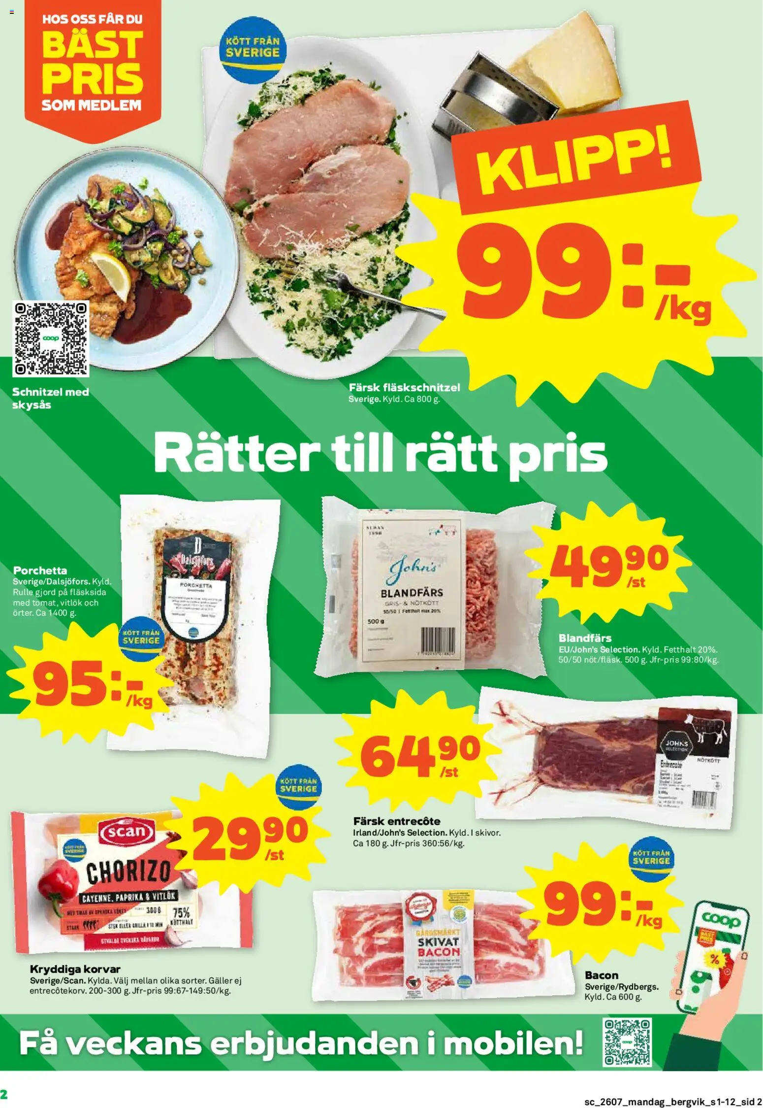 Stora Coop reklamblad aktuell från 09.02.2026 | Sida: 2