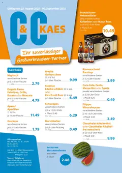 C&C Prospekt 	 gültig ab dem 25.08.2025