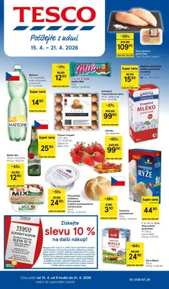 Náhled letáku Tesco leták - Hypermarket od 15.04.2026