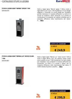 Anteprima del volantino Eurobrico Stufe a Legna catalogo valido a partire dal 23.07.2025 | Pagina: 3