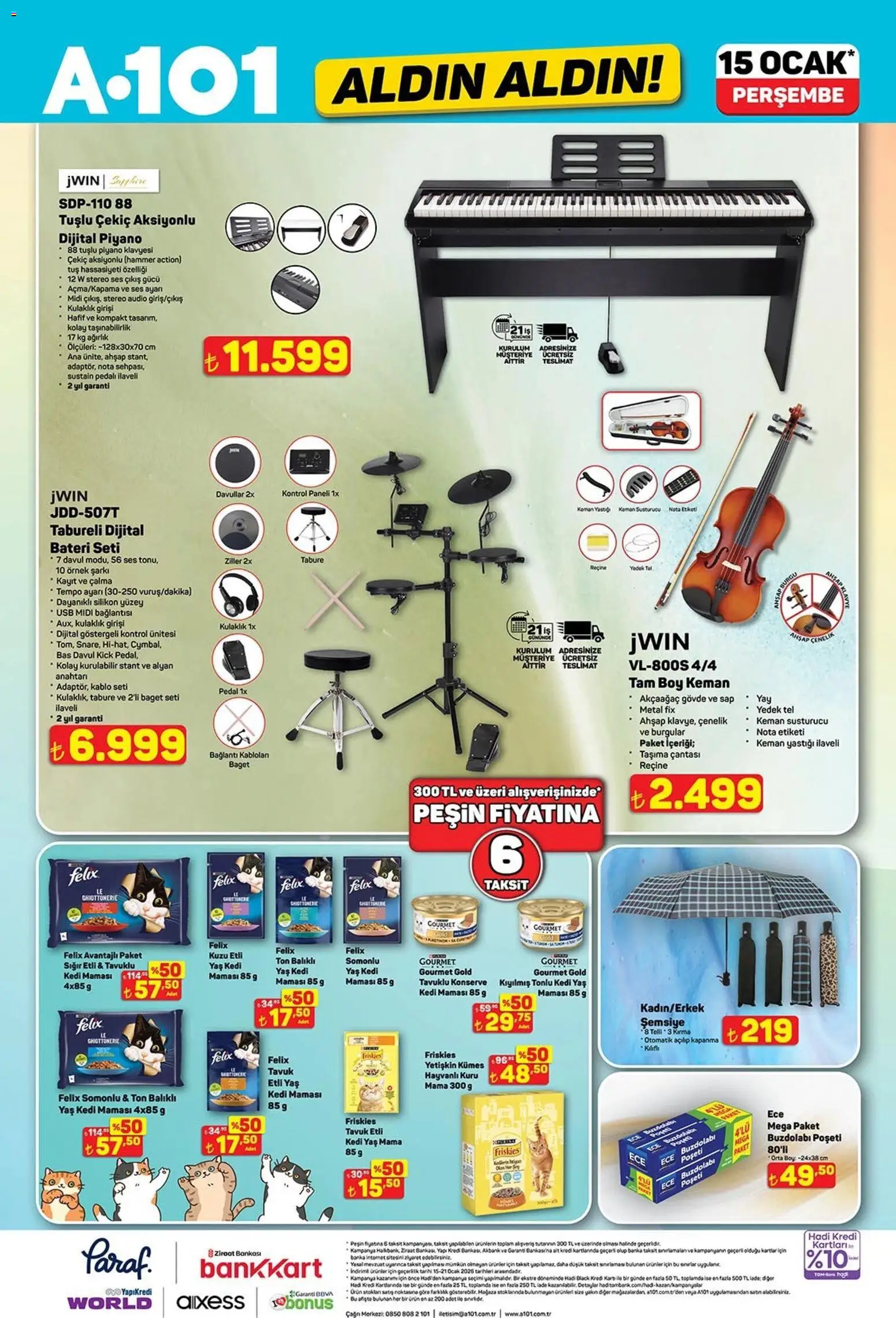 A101 Katalog Aldın Aldın - 15.01.2026 tarihinden itibaren geçerlidir | Sayfa: 11 | Ürünler: Ses, Kulaklık, Kablo, Ağırlık