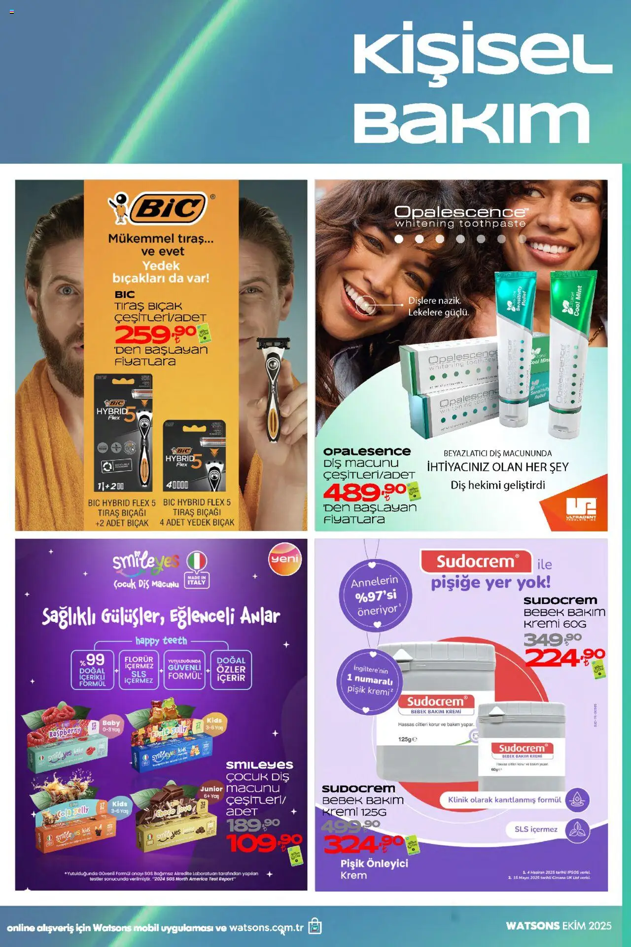 Watsons Katalog - 06.10.2025 tarihinden itibaren geçerlidir | Sayfa: 41 | Ürünler: Krem, Diş macunu