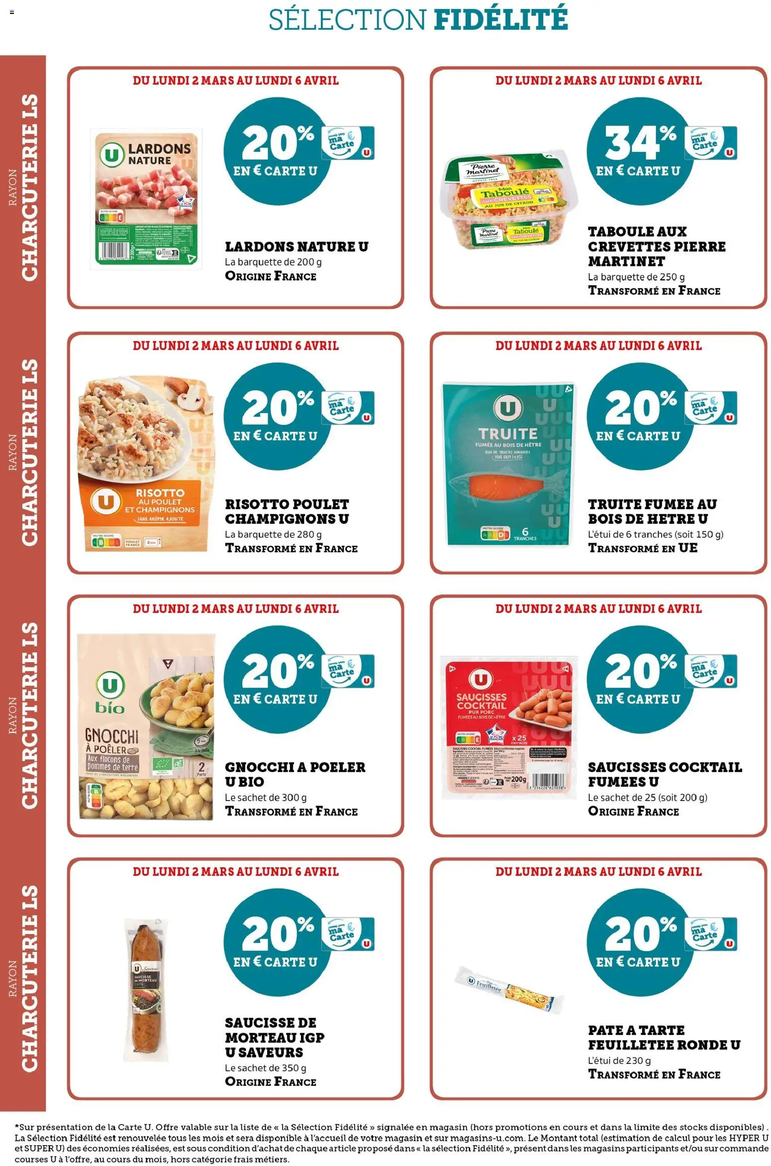 {H1} | Page: 2 | Produits: Citron, Lardons, Jus de citron, Pommes