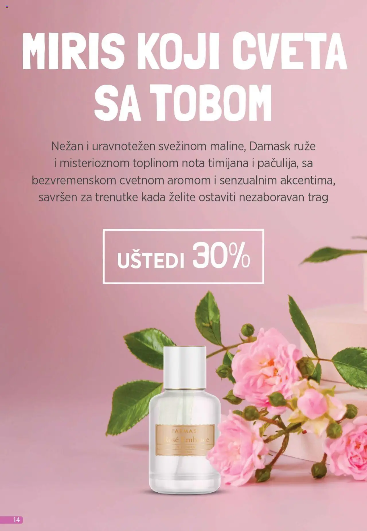 Farmasi katalog - važi od 01.08.2025 | Strana: 14 | Proizvode: Miris, Ruze