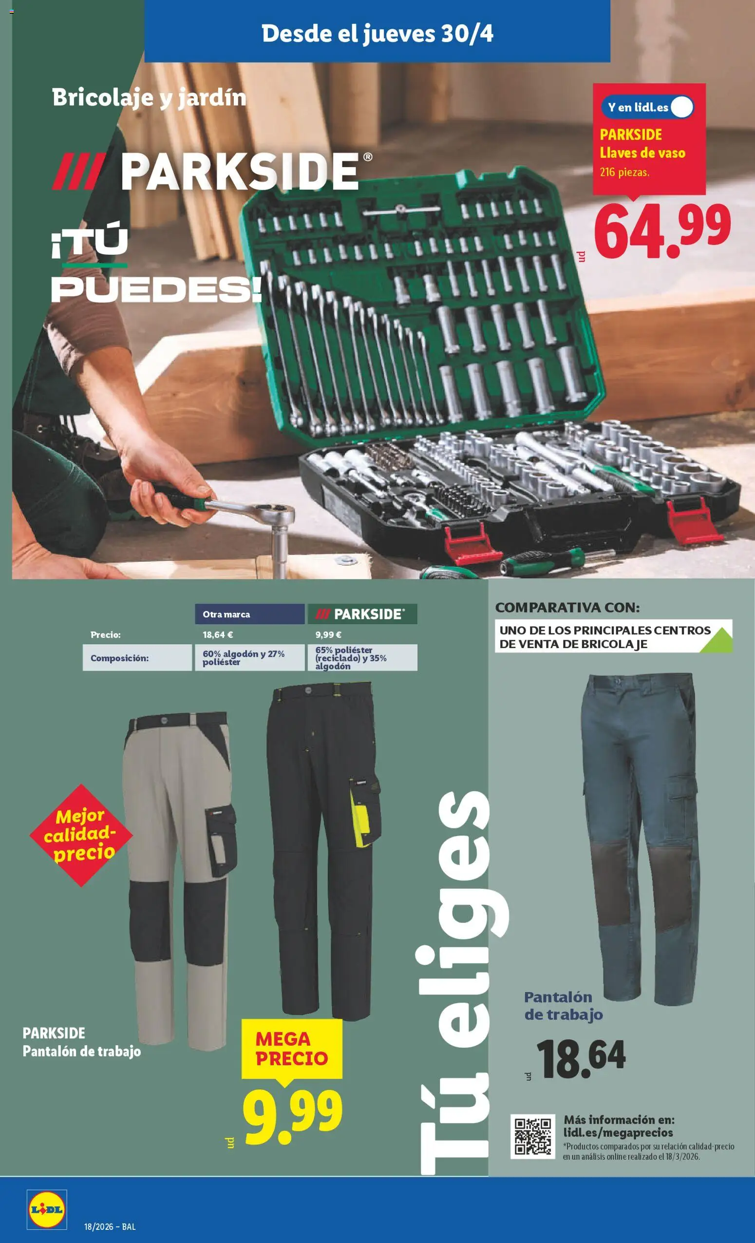 Lidl folleto de bazar │ válido desde el 27.04.2026 | Página: 22