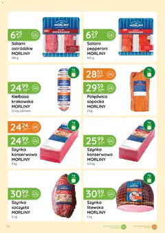 Pogląd oferty "Eurocash gazetka - Katalog Wędlin" - ważna od 05.03.2026 | Strona: 11 | Produkty: Kiełbasa, Szynka, Kiełbasa krakowska, Salami