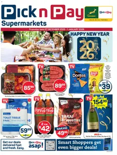 Pick n Pay specials catalogue – valid from 27.12.2025