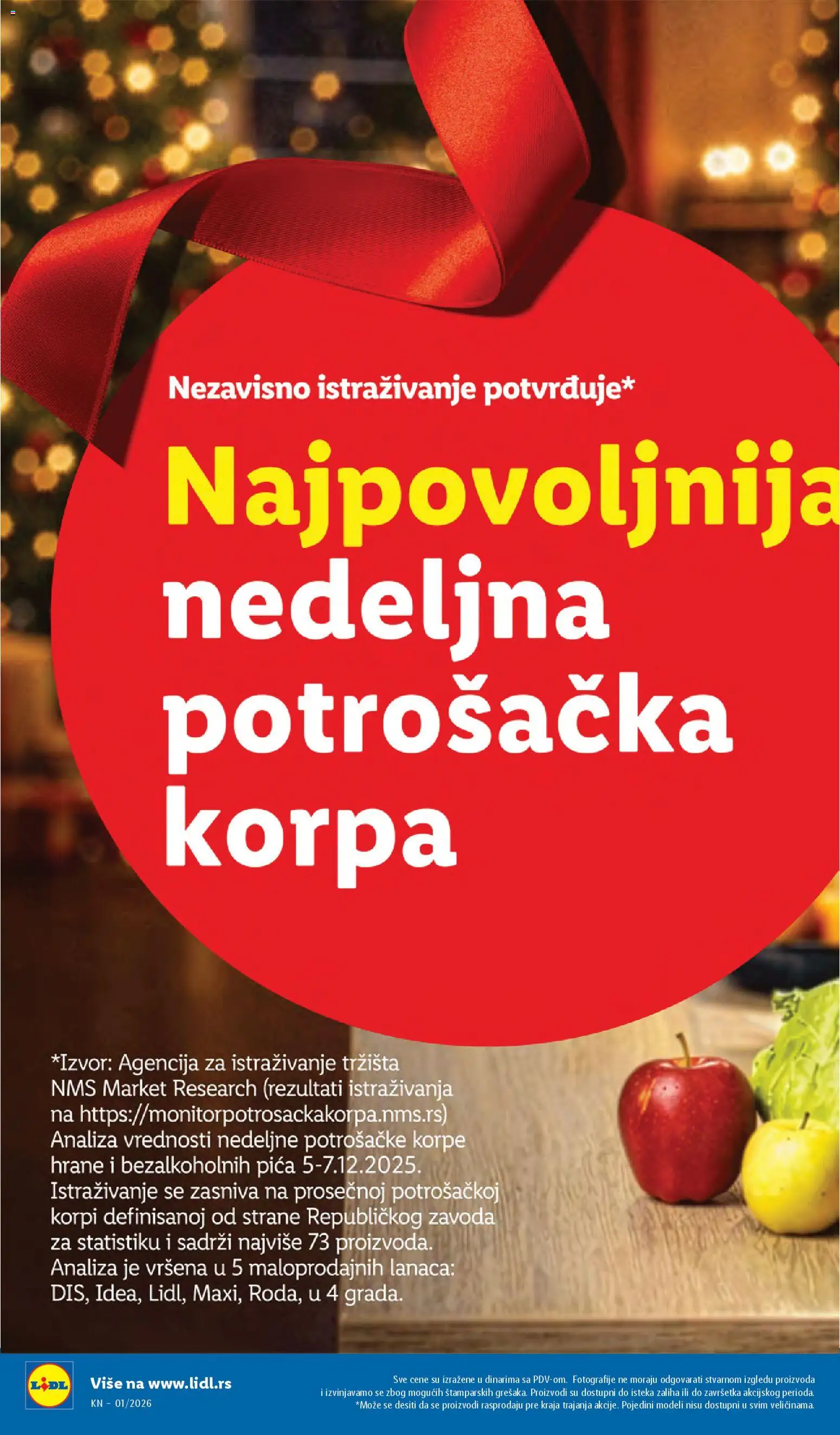 Lidl katalog - važi od 02.01.2026 | Strana: 52 | Proizvode: Korpa, Pica