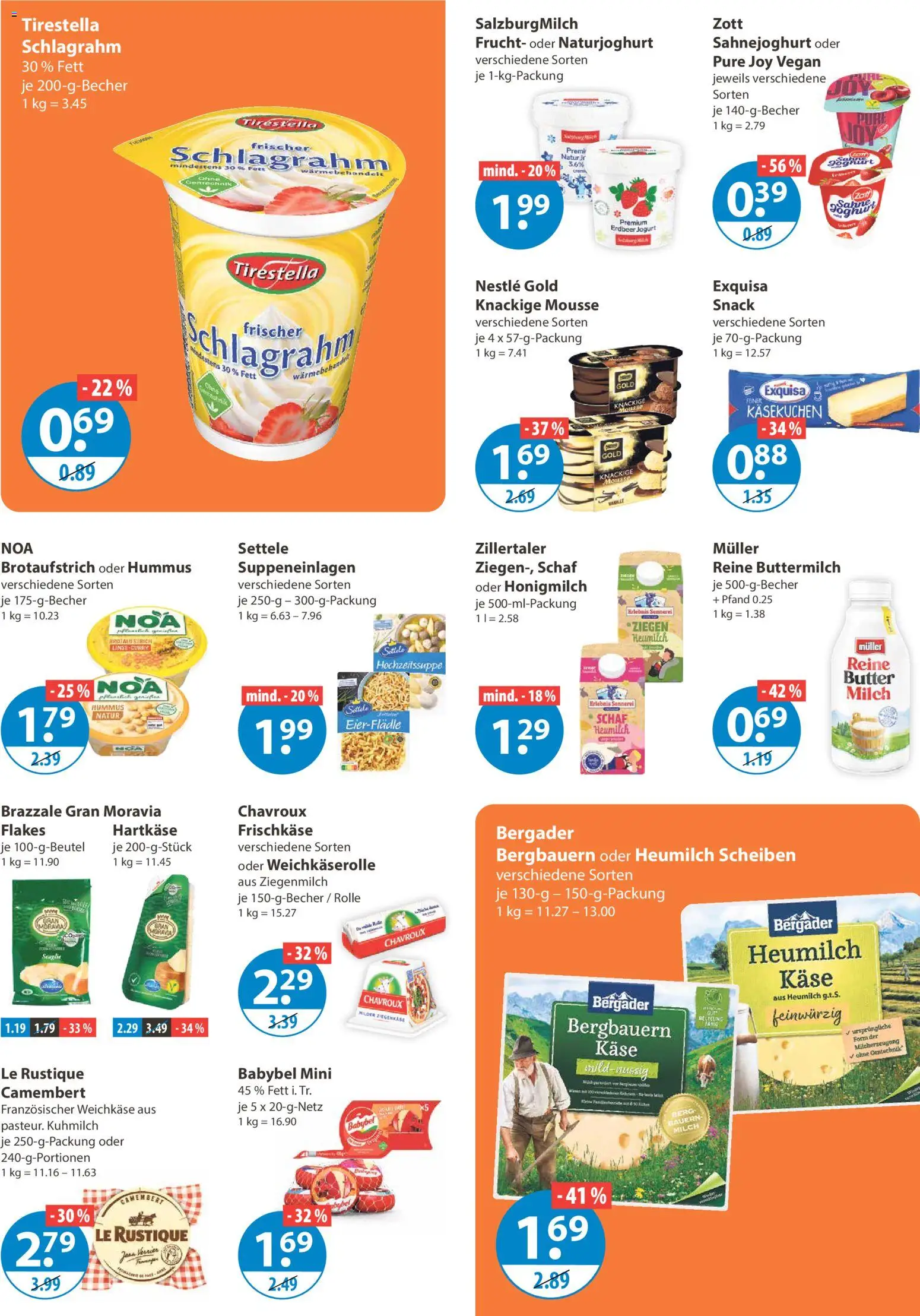 V-Markt - München – gültig ab 05.02.2026 | Seite: 6 | Produkte: Milch, Ziegenkäse, Exquisa, Babybel