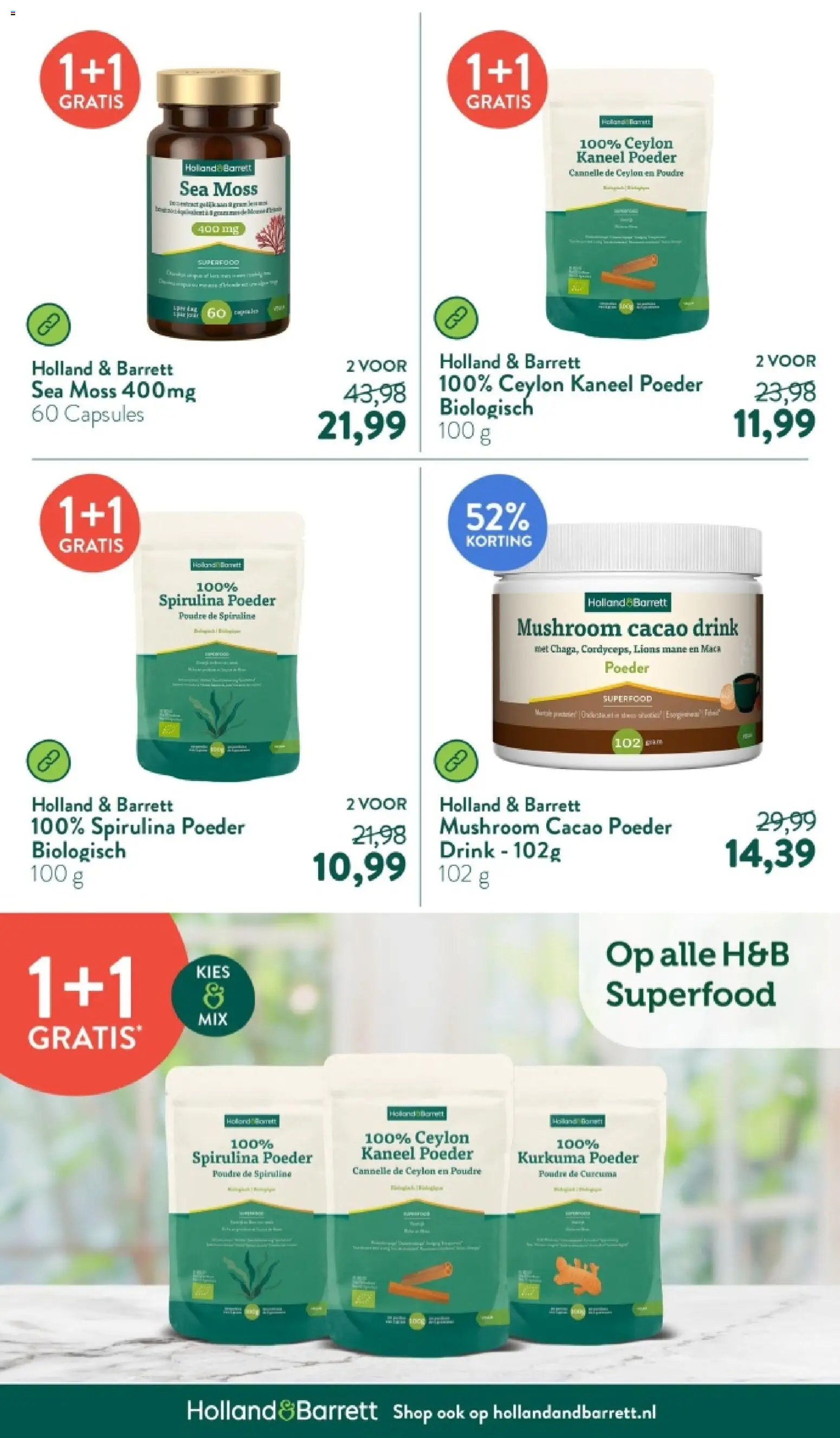 {H1} | Pagina: 15 | Producten: Fagyasztott gyümölcs, Poeder, Kaneel