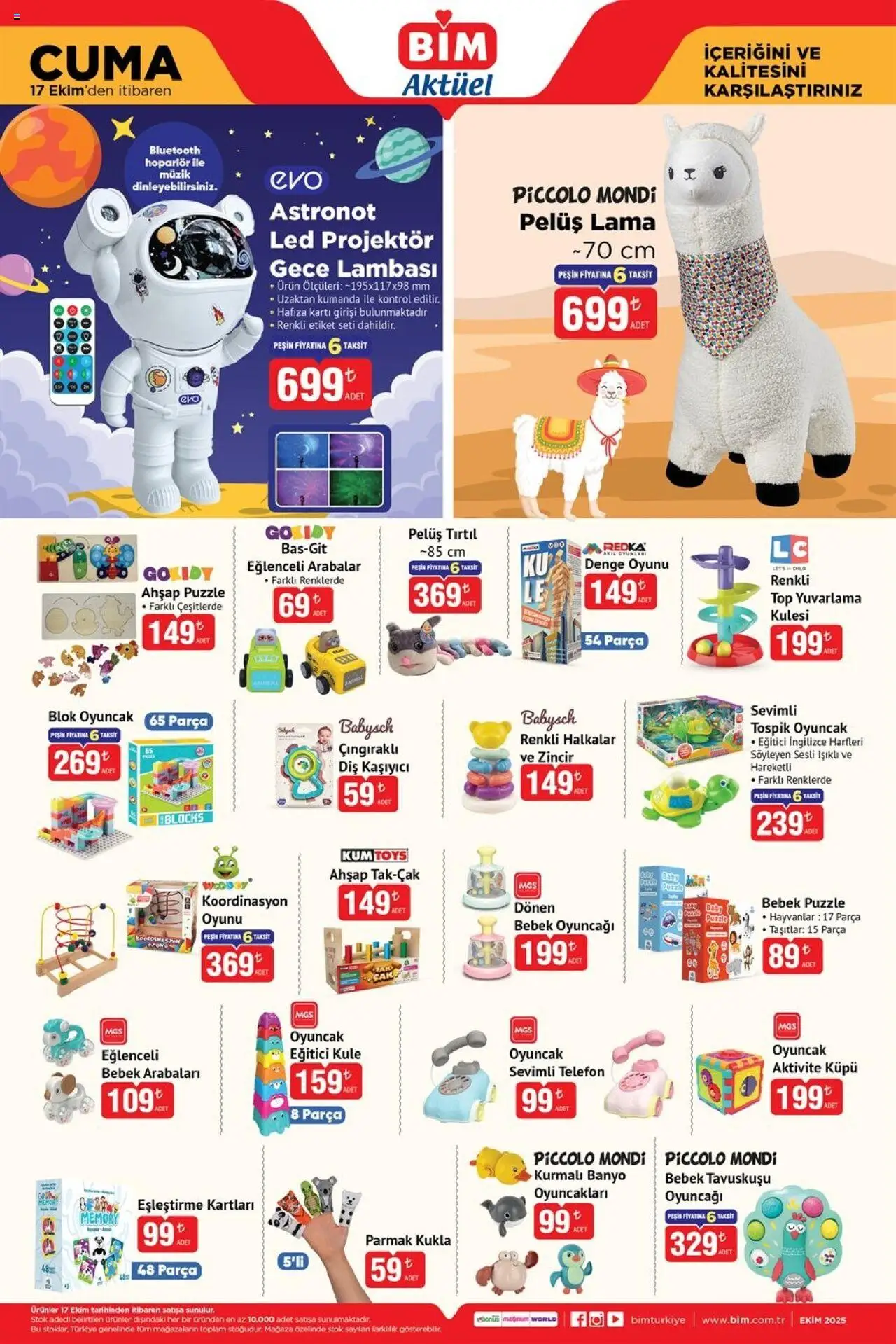 BİM Katalog Cuma - 17.10.2025 tarihinden itibaren geçerlidir | Sayfa: 5 | Ürünler: Banyo, Telefon, Hafıza kartı, Hoparlör