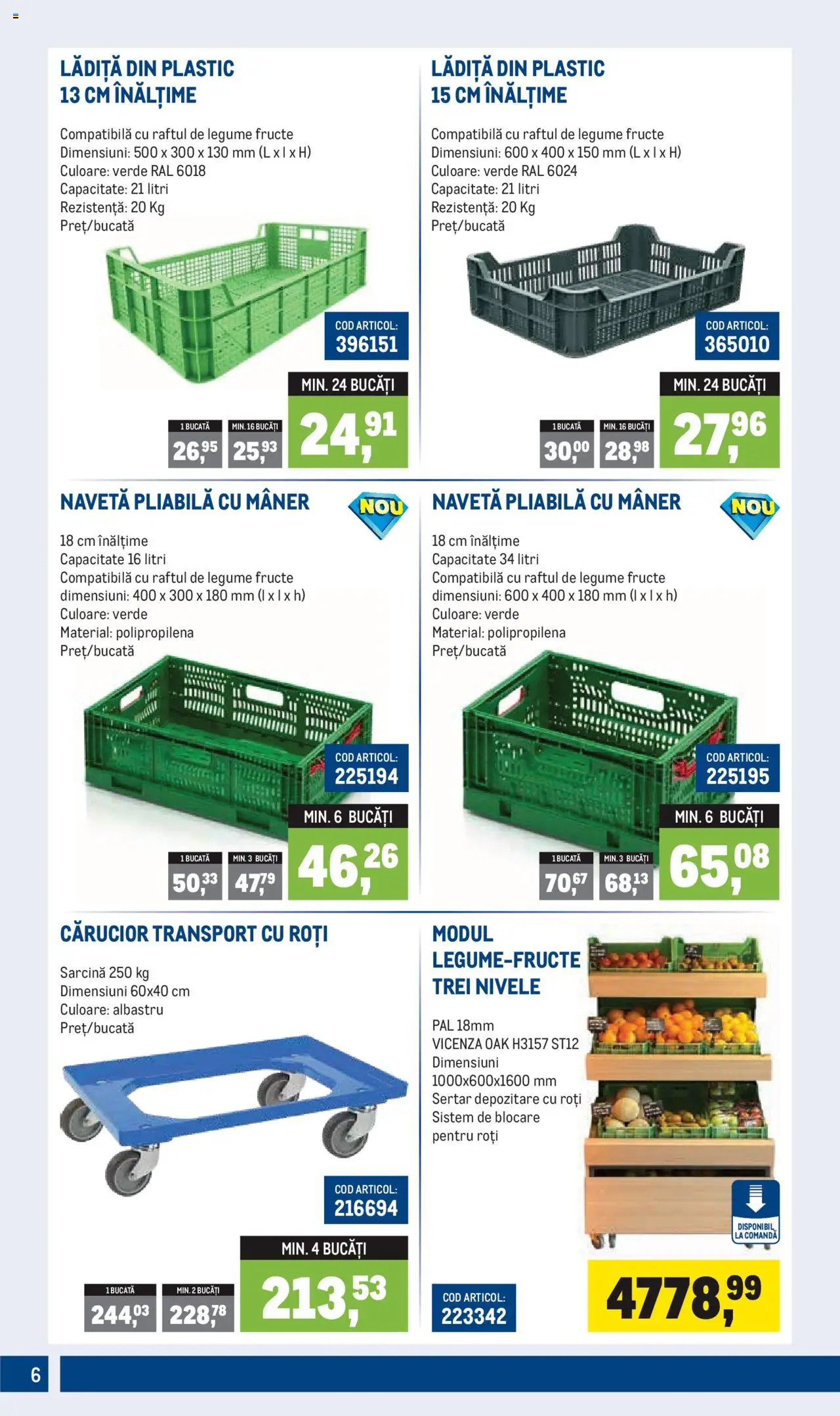 Catalog Metro – valabil de la 01.07.2025 | Pagină: 6 | Produse: Mâner, Legume, Fructe