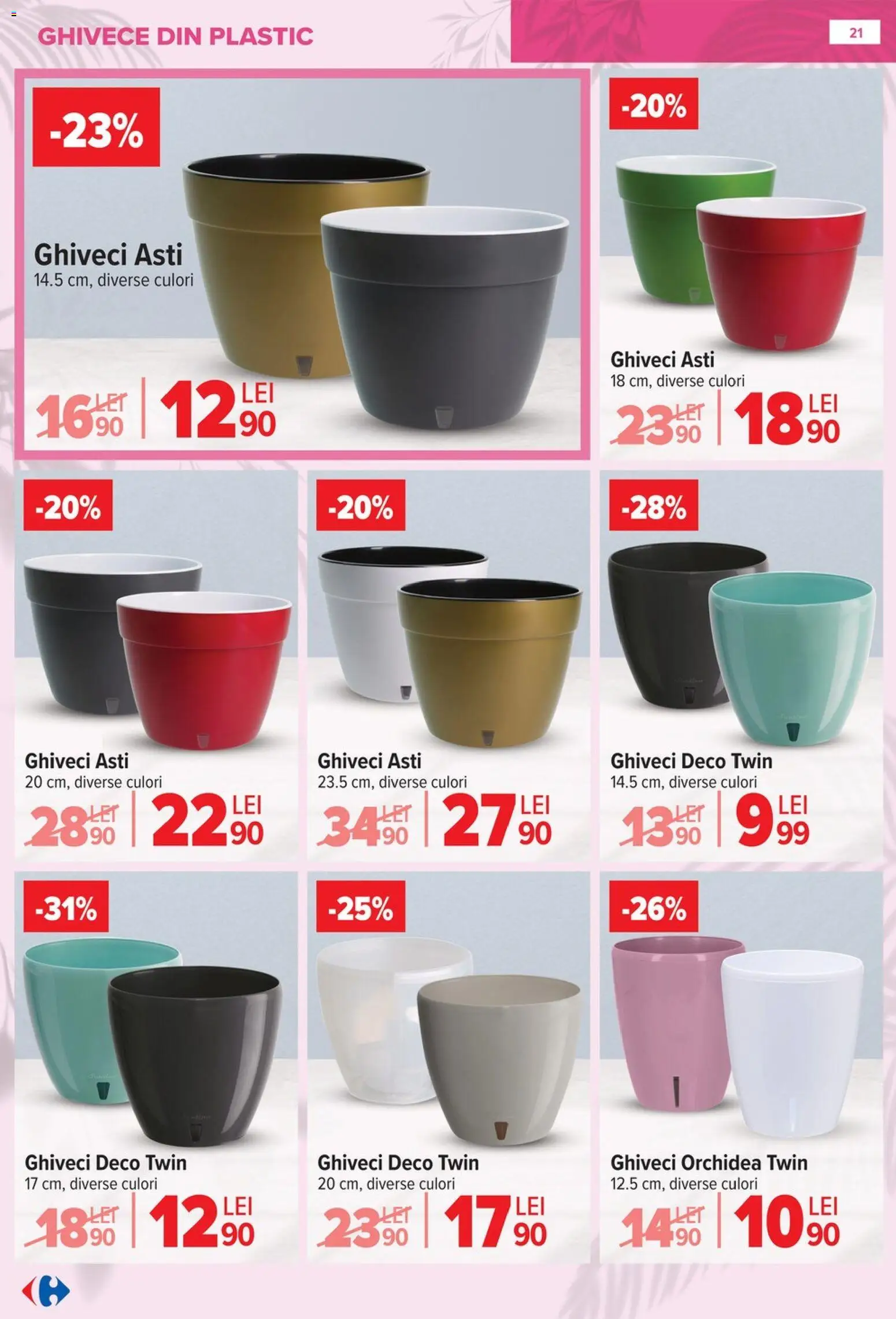 Noul catalog Carrefour – valabil de la 11.02.2026 | Pagină: 21 | Produse: Ghiveci