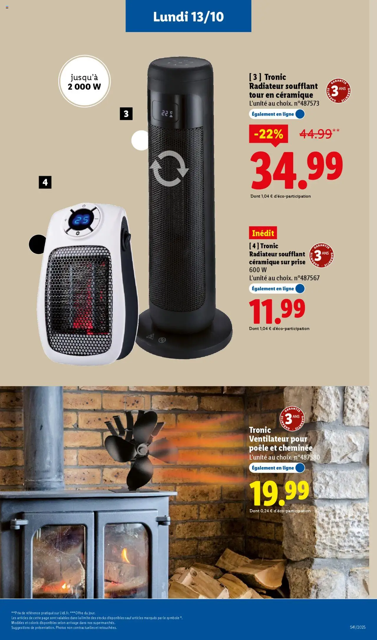 {H1} | Page: 63 | Produits: Poêle, Ventilateur, Prise, Radiateur