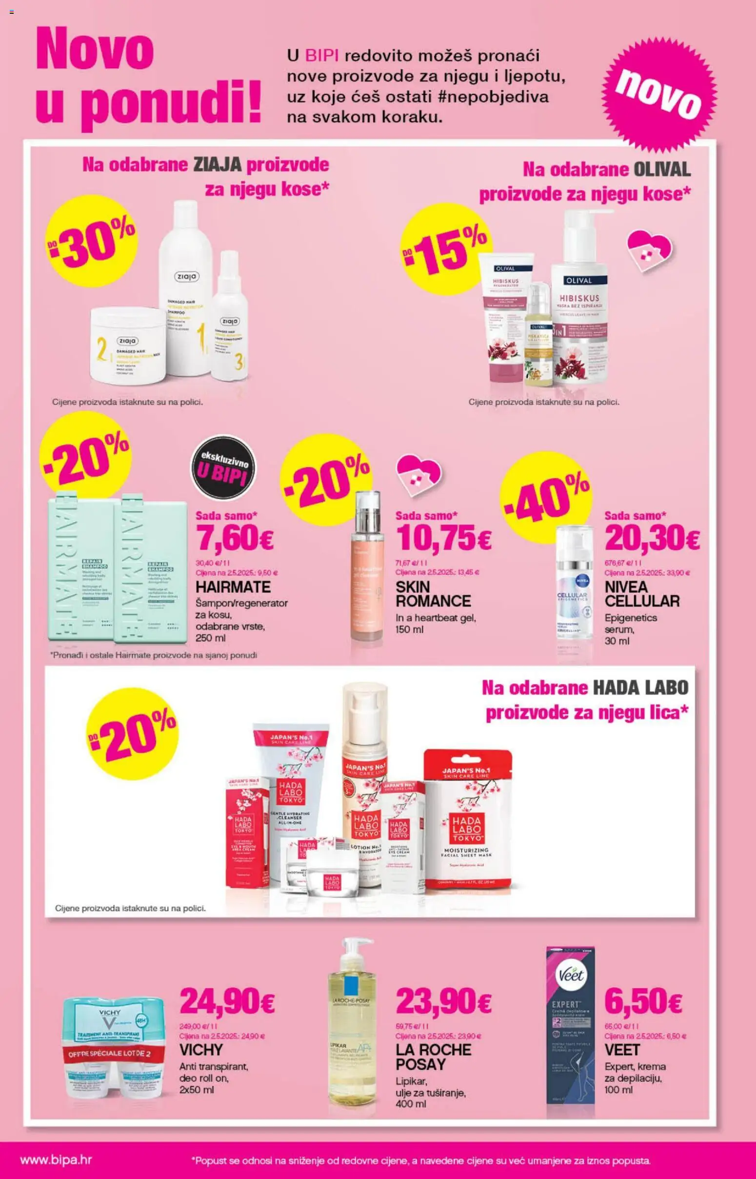 Bipa katalog | vrijedi od 13.11.2025 | Stranica: 9 | Proizvodi: Ulje, Krema, Nivea