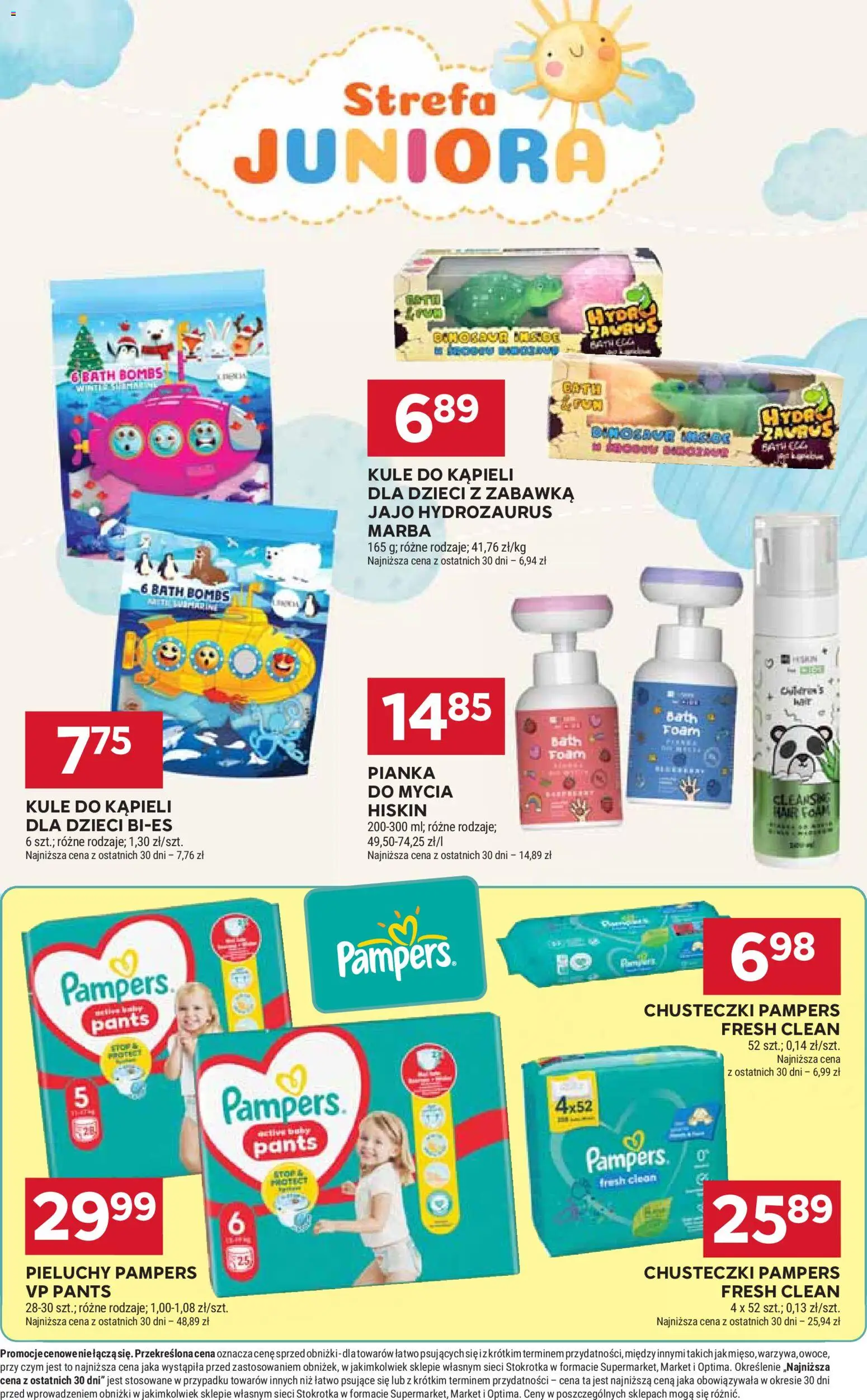 Stokrotka gazetka od 19.03.2026 | Strona: 43 | Produkty: Stokrotka, Pampers