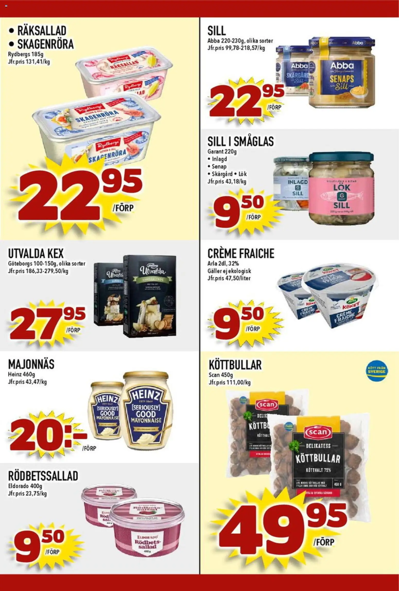 Matdax reklamblad aktuell från 30.03.2026 | Sida: 5 | Produkter: Senap, Galler, Sill, Majonnäs