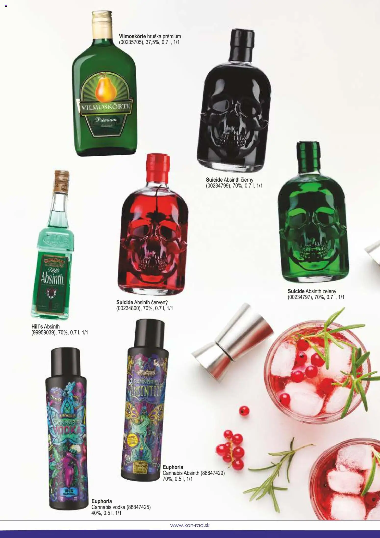 Nové KON - RAD akcie – leták je platný od 08.12.2025 | Strana: 13 | Produkty: Vodka