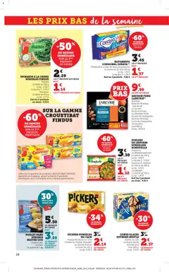  | Page: 16 | Produits: Saumon fumé, Mozzarella, Cônes, Saumon