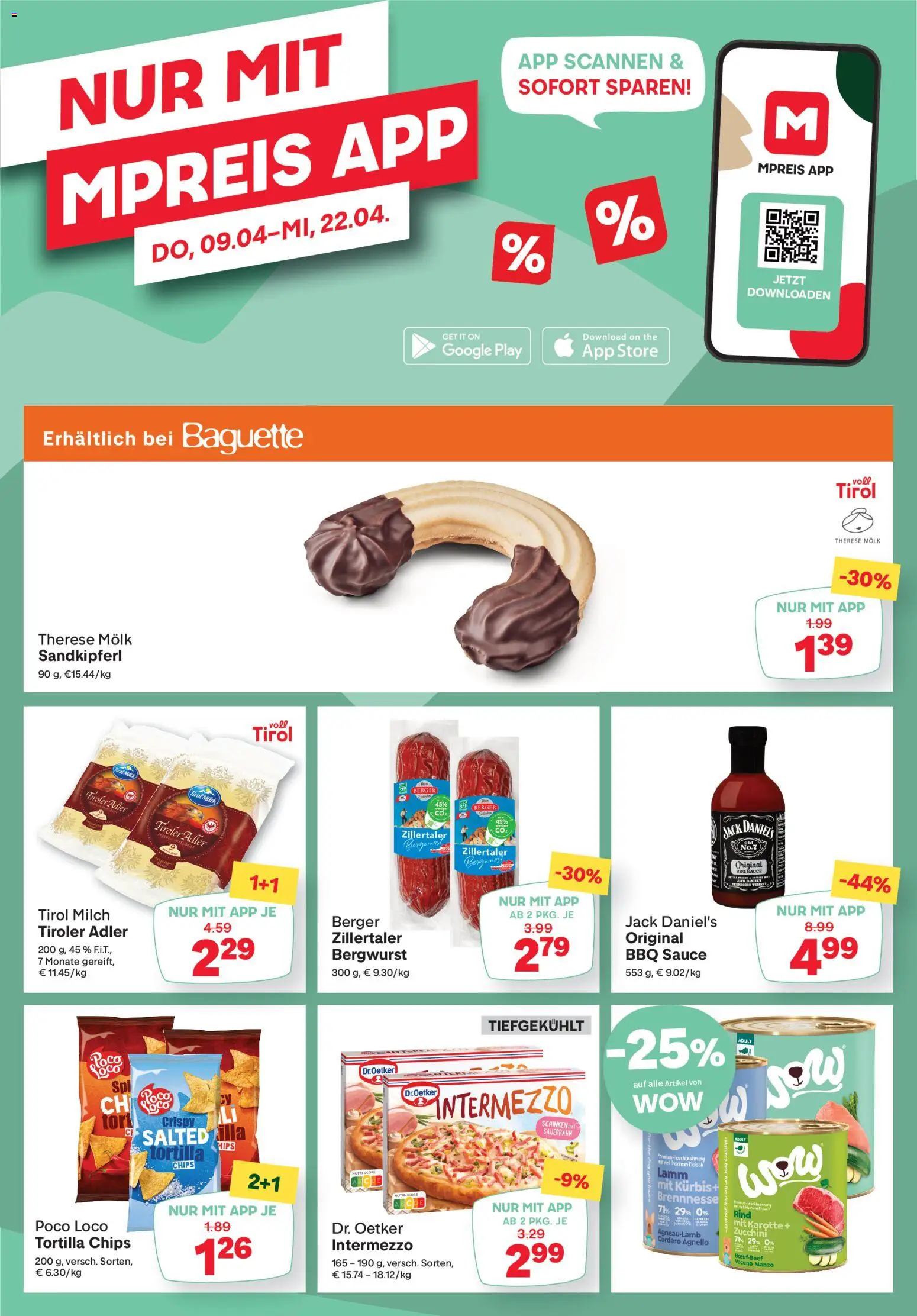 MPREIS Flugblatt gültig ab 09.04.2026 | Seite: 13 | Produkte: Karotte, Kürbis, Jääkaappipakastin, Sauerrahm