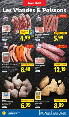  | Page: 6 | Produits: Poitrine de porc, Volaille, Merguez, Filet mignon