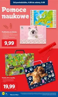 Lidl Gazetka - Gotowi do szkoły od 21.07.2025 | Strona: 58 | Produkty: Biurko