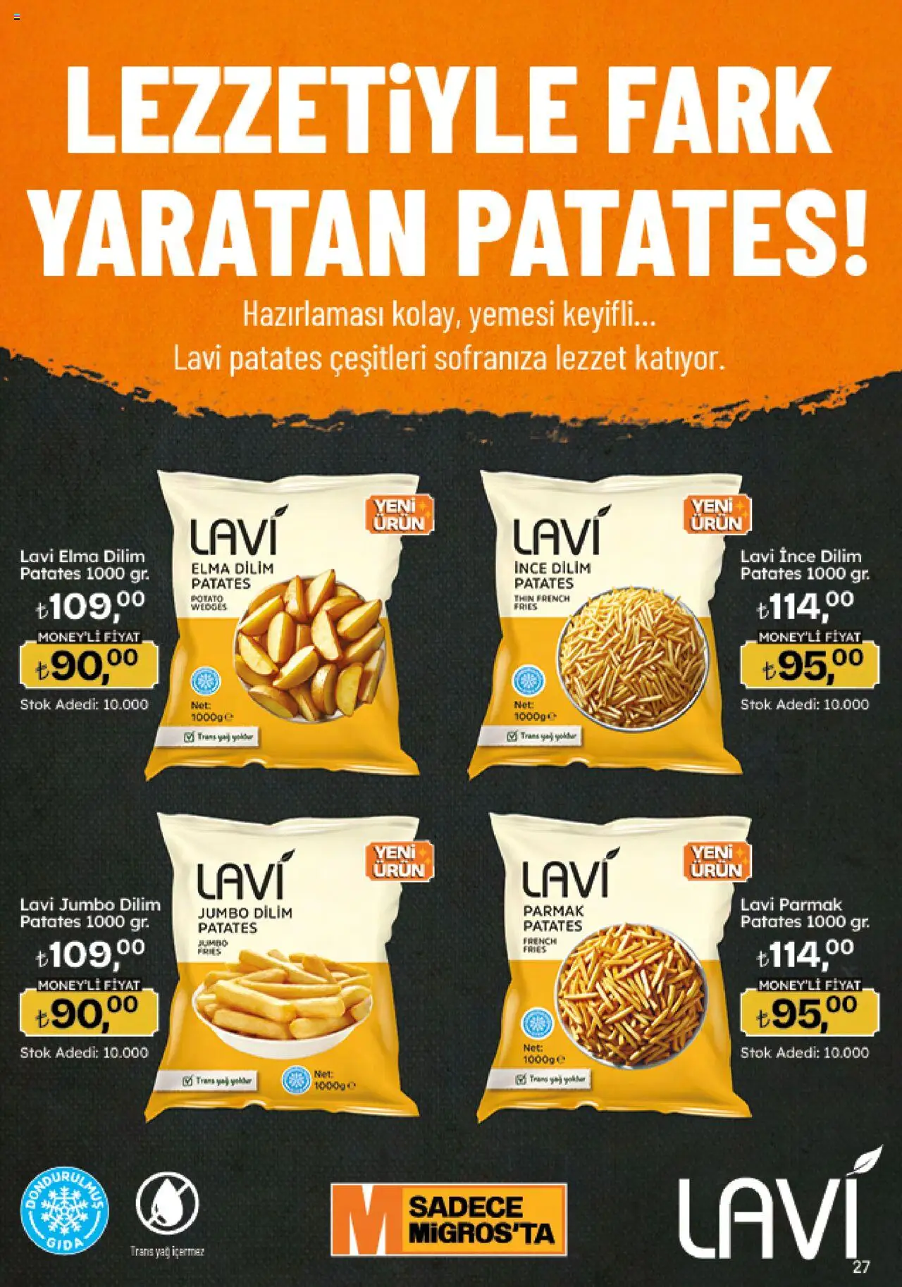Migros Katalog - 5M Migroskop Dijital - 25.09.2025 tarihinden itibaren geçerlidir | Sayfa: 27 | Ürünler: Elma, Yağ, Patates
