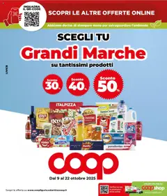 Anteprima del volantino COOP Grandi marche Genova catalogo valido a partire dal 09.10.2025