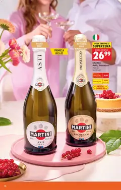 Náhled letáku Biedronka Polsko leták - Czas na toast od 23.03.2026 | Strana: 18 | Produkty: Prosecco, Martini, Martini asti