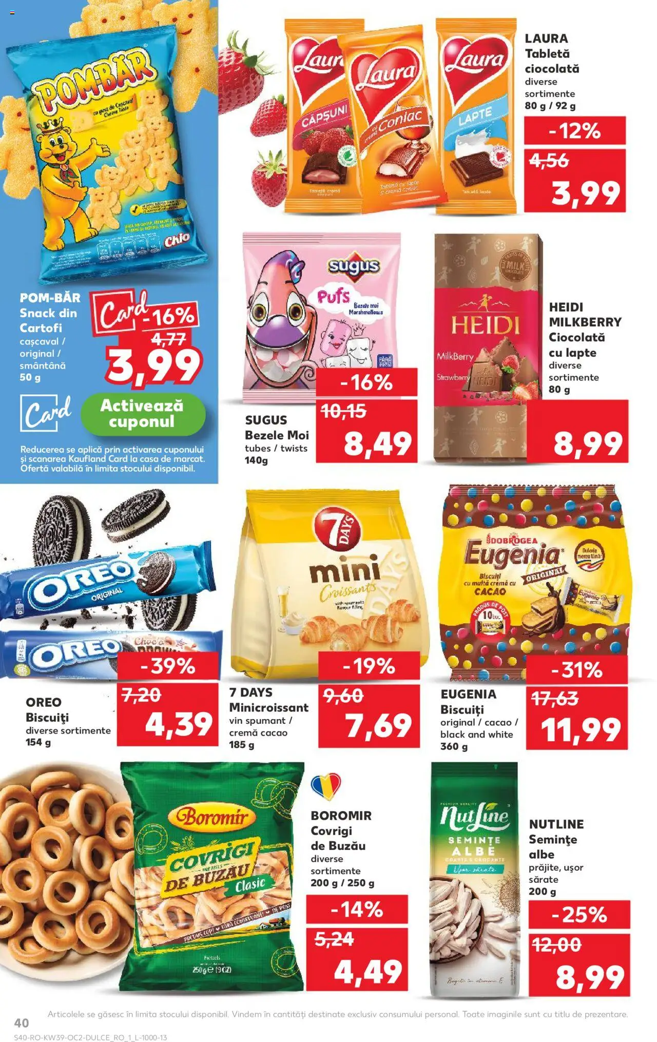 Kaufland RO akciós ujság - amely érvényes a következő dátumtól: 24.09.2025 | Oldal: 40