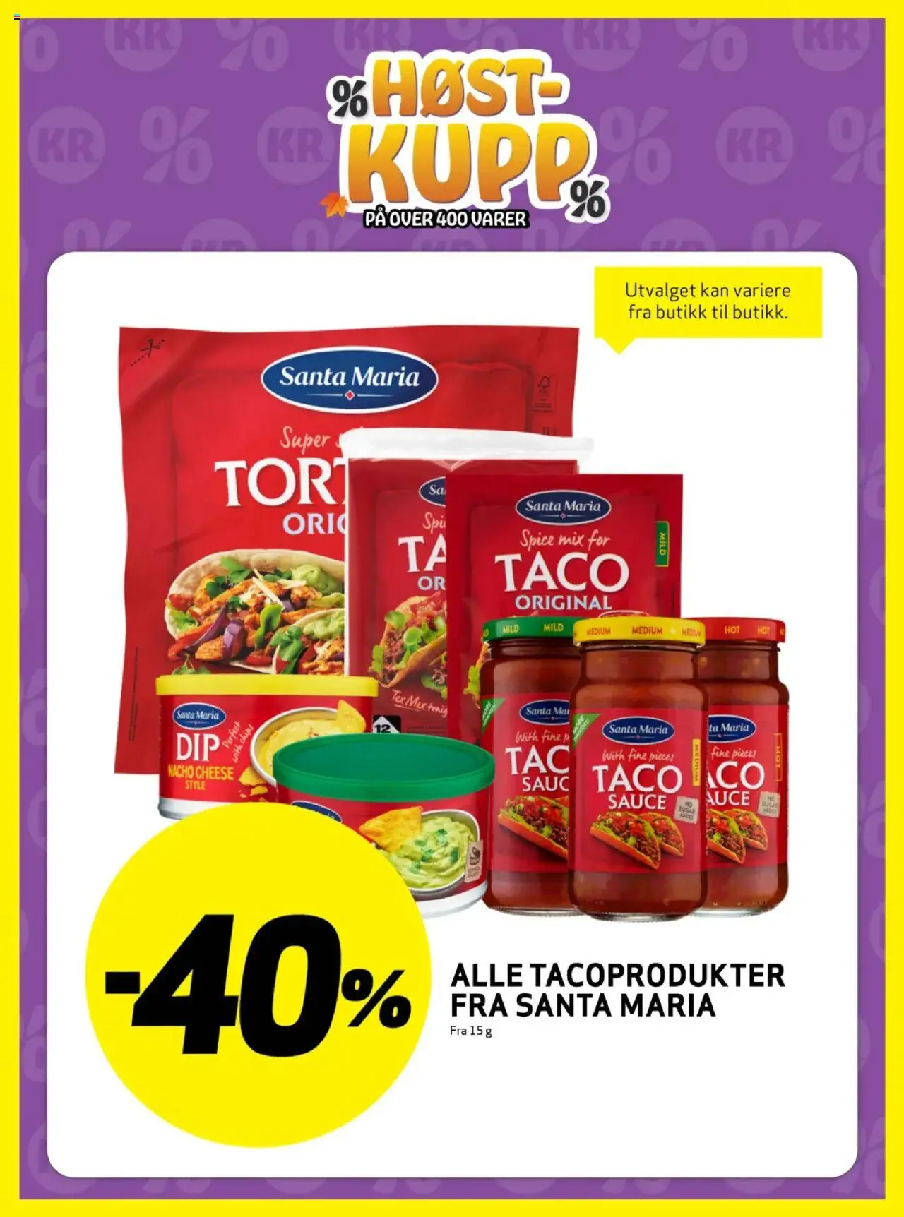{H1} | Side: 3 | Produkter: Taco