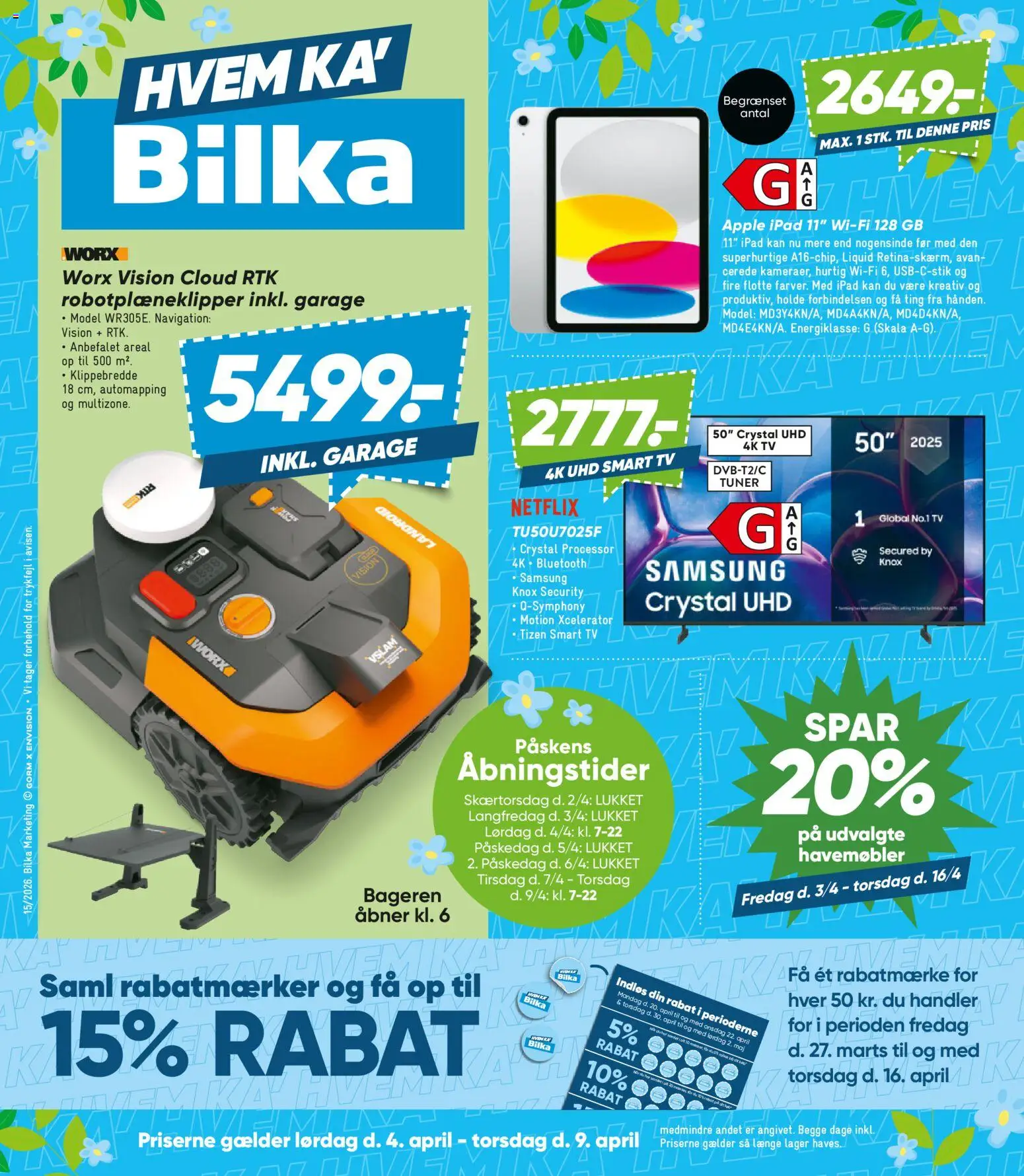 Bilka tilbudsavis – gyldig fra 04.04.2026 | Side: 1