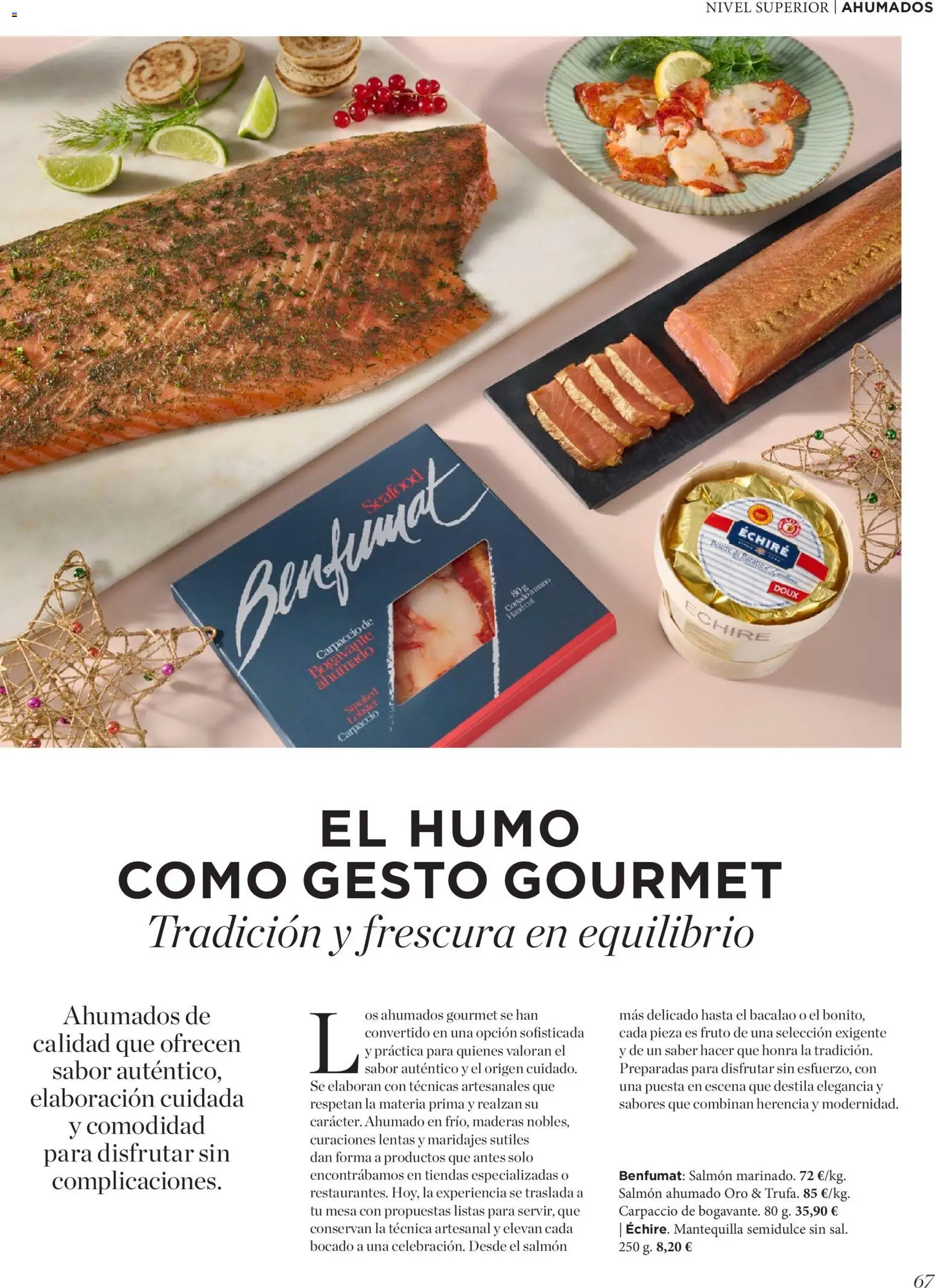 El Corte Inglés ofertas │ válido desde el 19.11.2025 | Página: 67 | Productos: Μπιμπερό, Salmón ahumado, Συσκευή ροής, Mesa