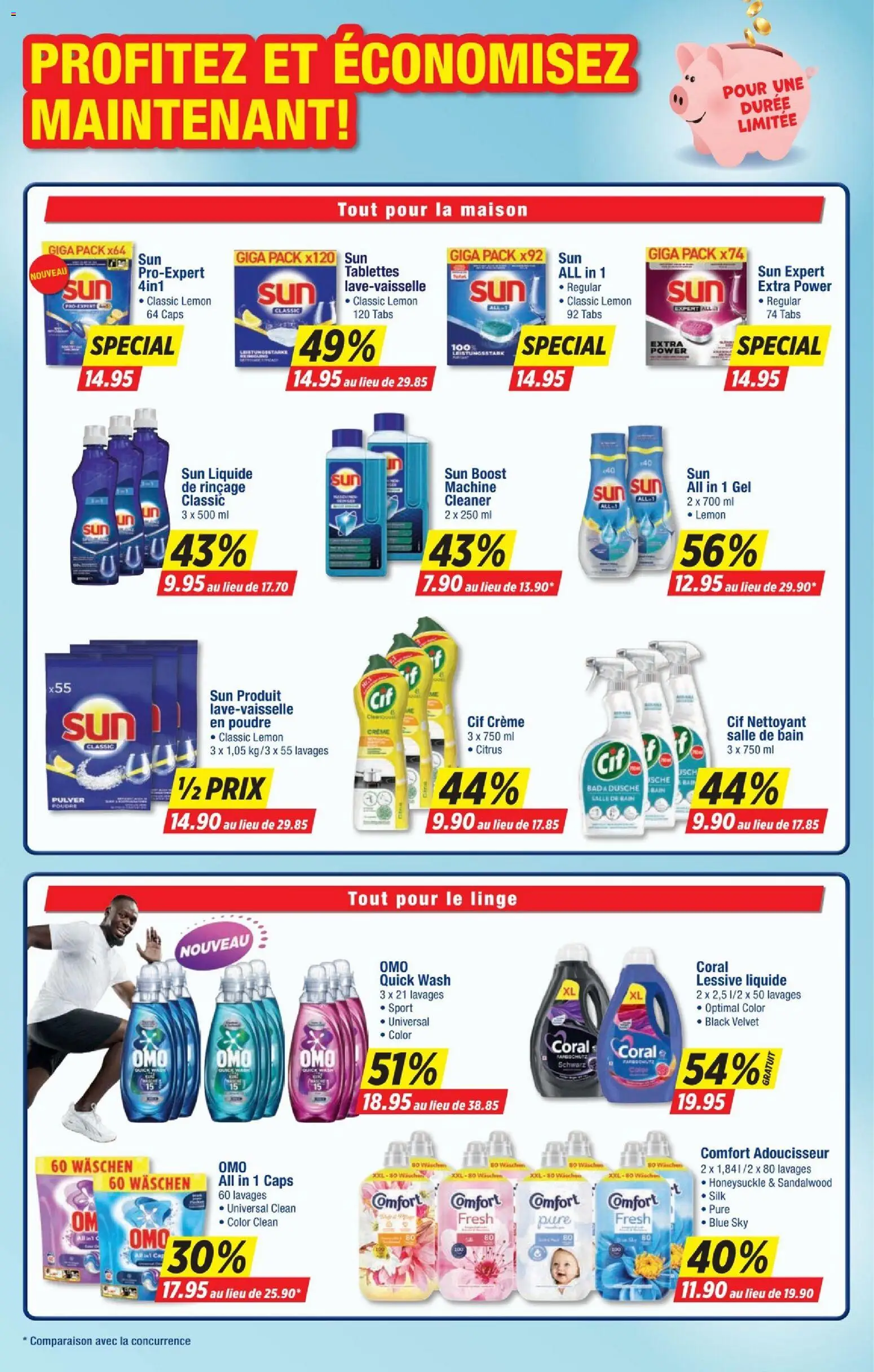 Denner aktionen FR – gültig ab 26.03.2026 | Seite: 22 | Produkte: Dusche, Pulver, Creme