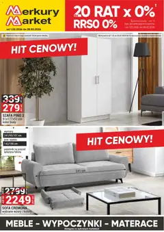 Pogląd oferty "Merkury Market Gazetka - Meble, Wypoczynki, Materace" - ważna od 01.02.2026