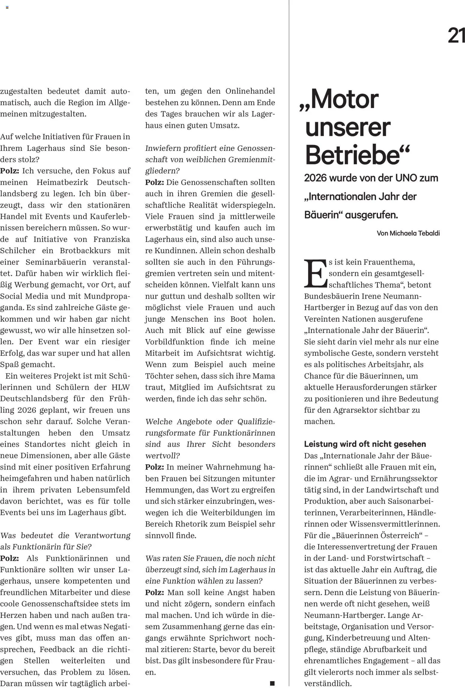 Lagerhaus Unser-Land März 2026 gültig ab 02.03.2026 | Seite: 21