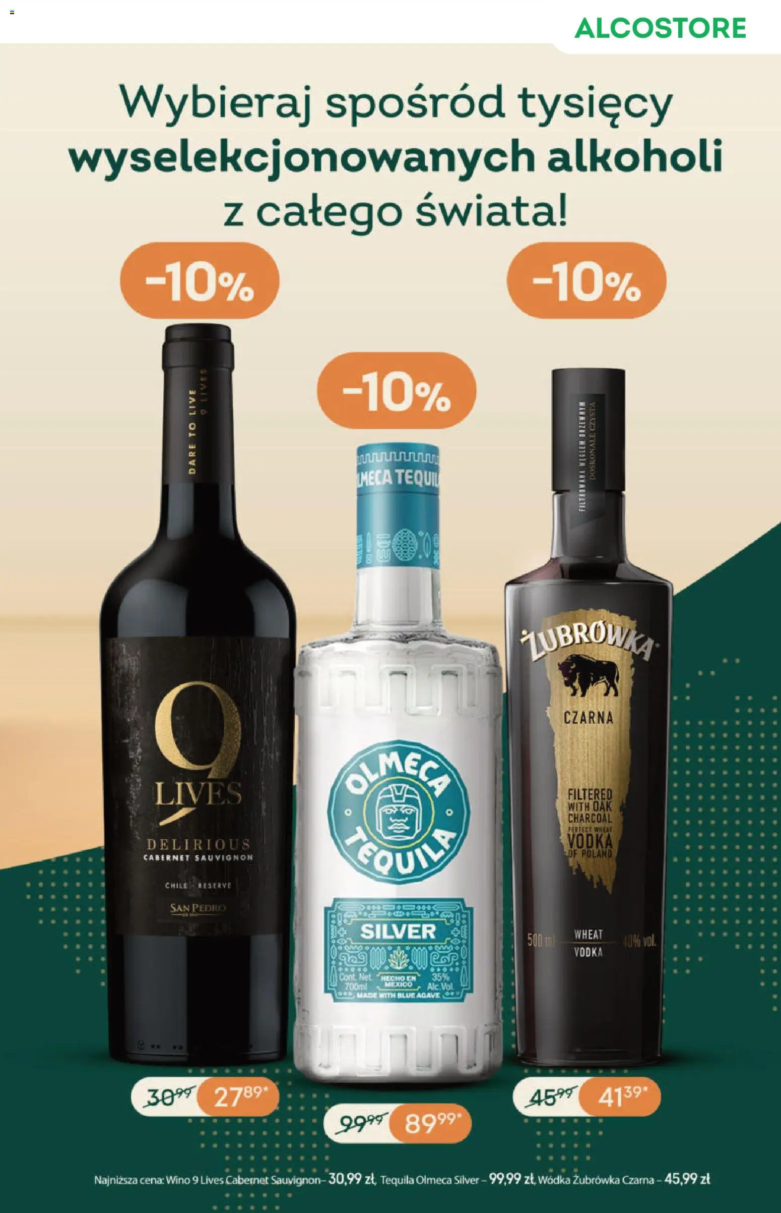 Żabka gazetka - Katalog win od 18.03.2026 | Strona: 17 | Produkty: Żubrówka, Tequila, Vodka, Wódka