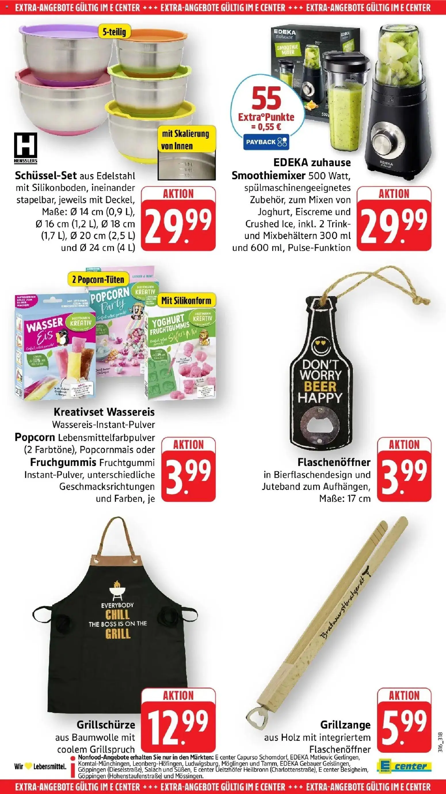 Angebote – gültig ab 27.04.2026 | Seite: 62 | Produkte: Grill, Mixer, Wasser, Zitronen