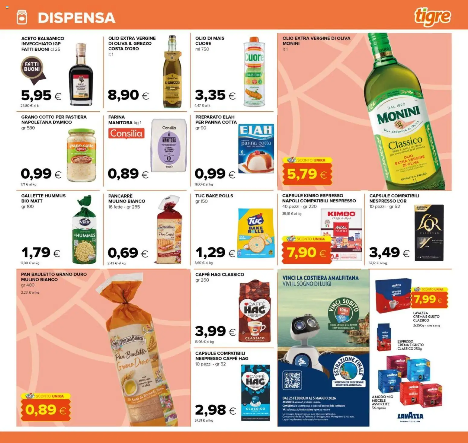 Volantino Tigre del 12.03.2026 | Pagina: 13 | Prodotti: Olio, Olive, Farina, Hummus