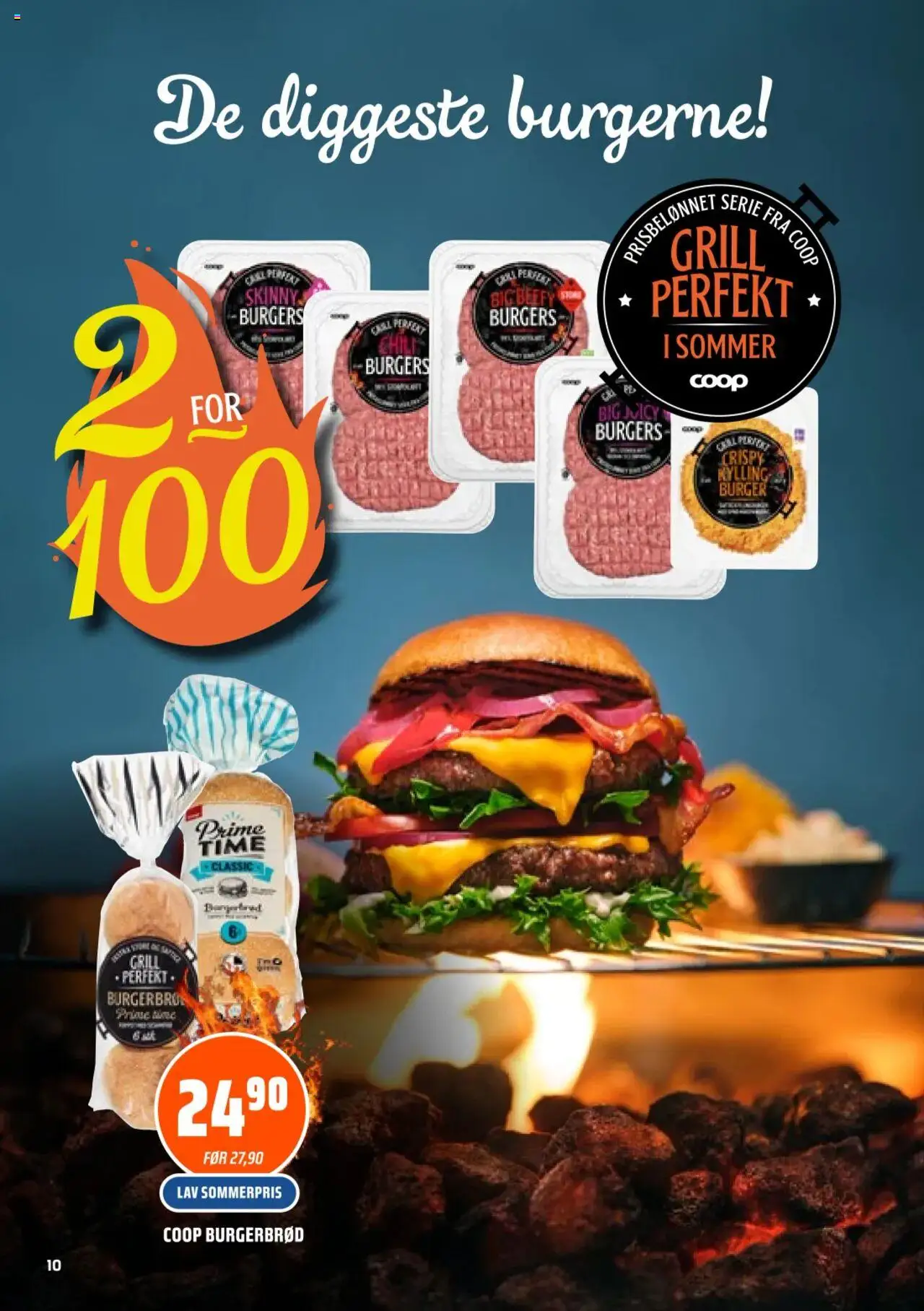  | Side: 10 | Produkter: Kylling, Grill, Налокітники
