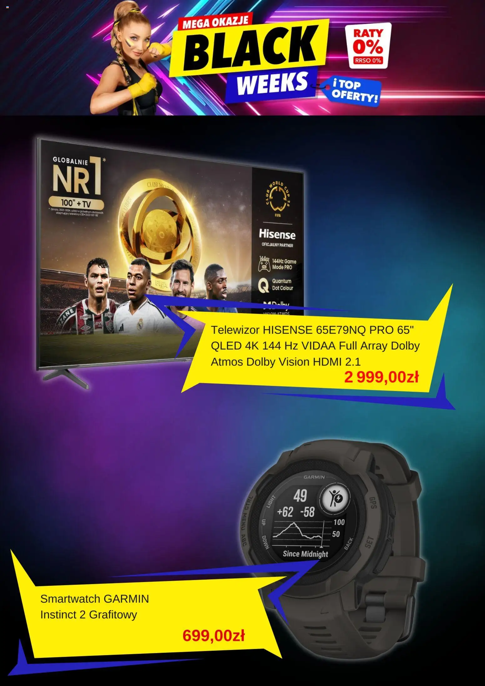 Mediaexpert Black Friday od 22.10.2025 | Strona: 2 | Produkty: Top, Telewizor, Smartwatch