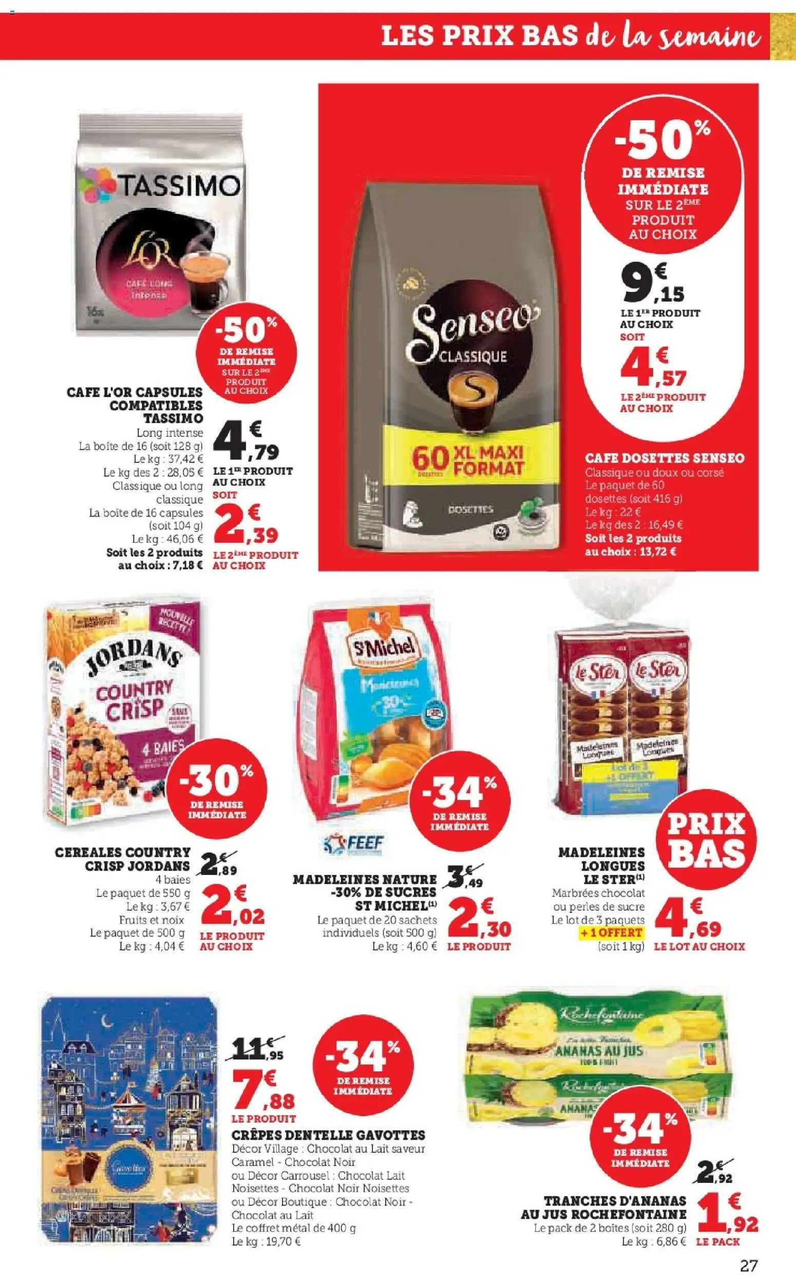 {H1} | Page: 27 | Produits: Noisettes, Lait, Chocolat, Noix