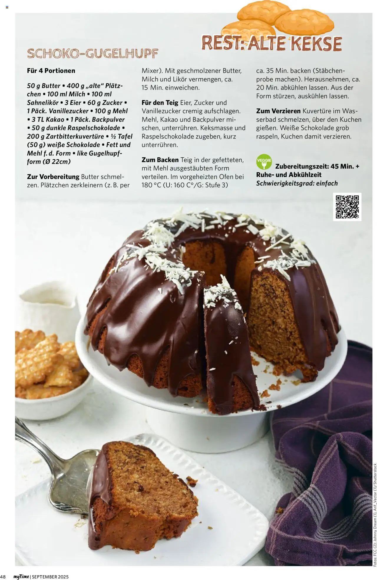 Famila Nordwest myTime September 2025 – gültig ab 01.09.2025 | Seite: 48 | Produkte: Milch, Butter, Eier, Schokolade