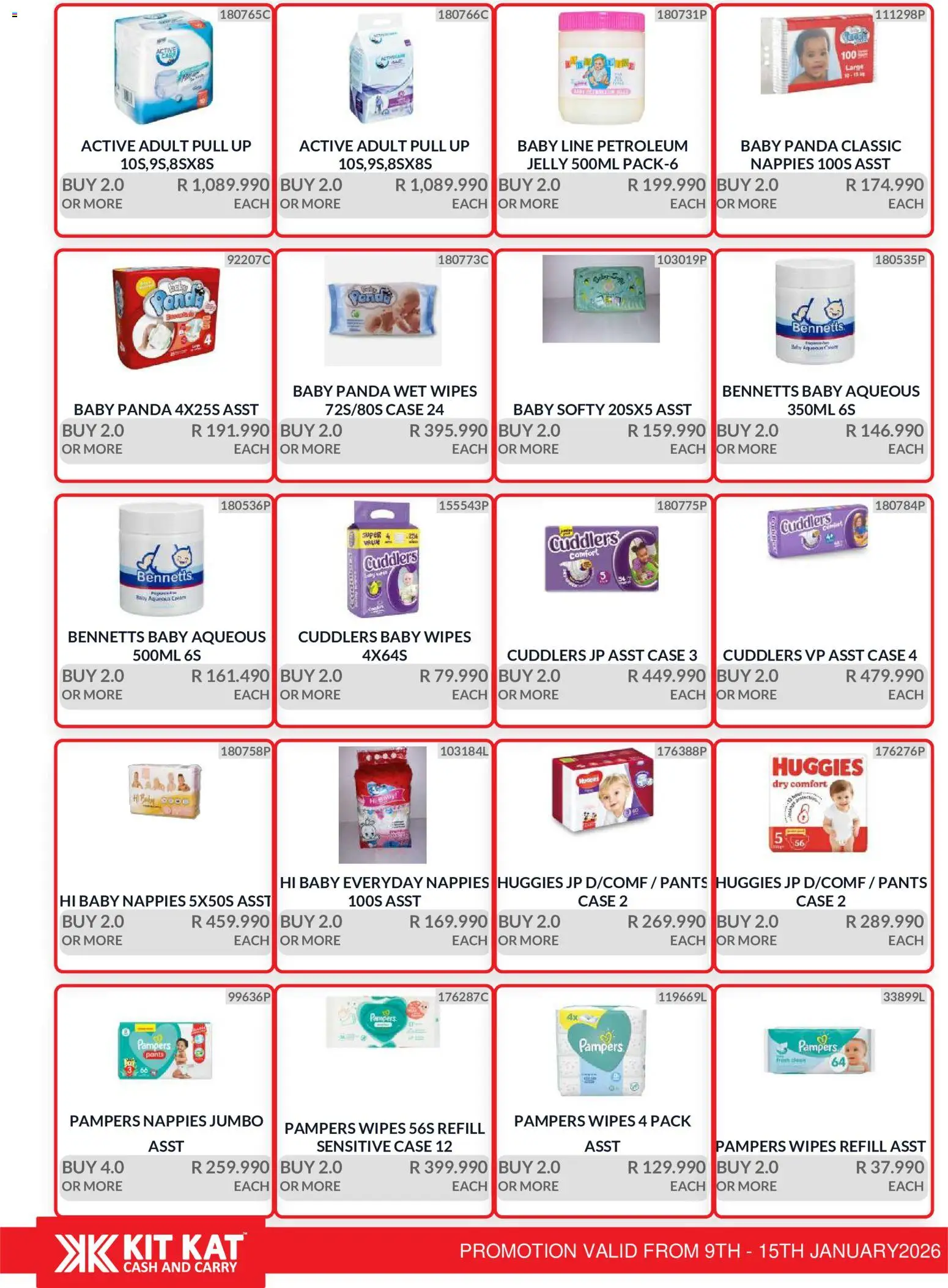 New KIT KAT Cash & Carry catalogue – valid from 09.01.2026 | Page: 23 | Products: Pants, Case, Nappies