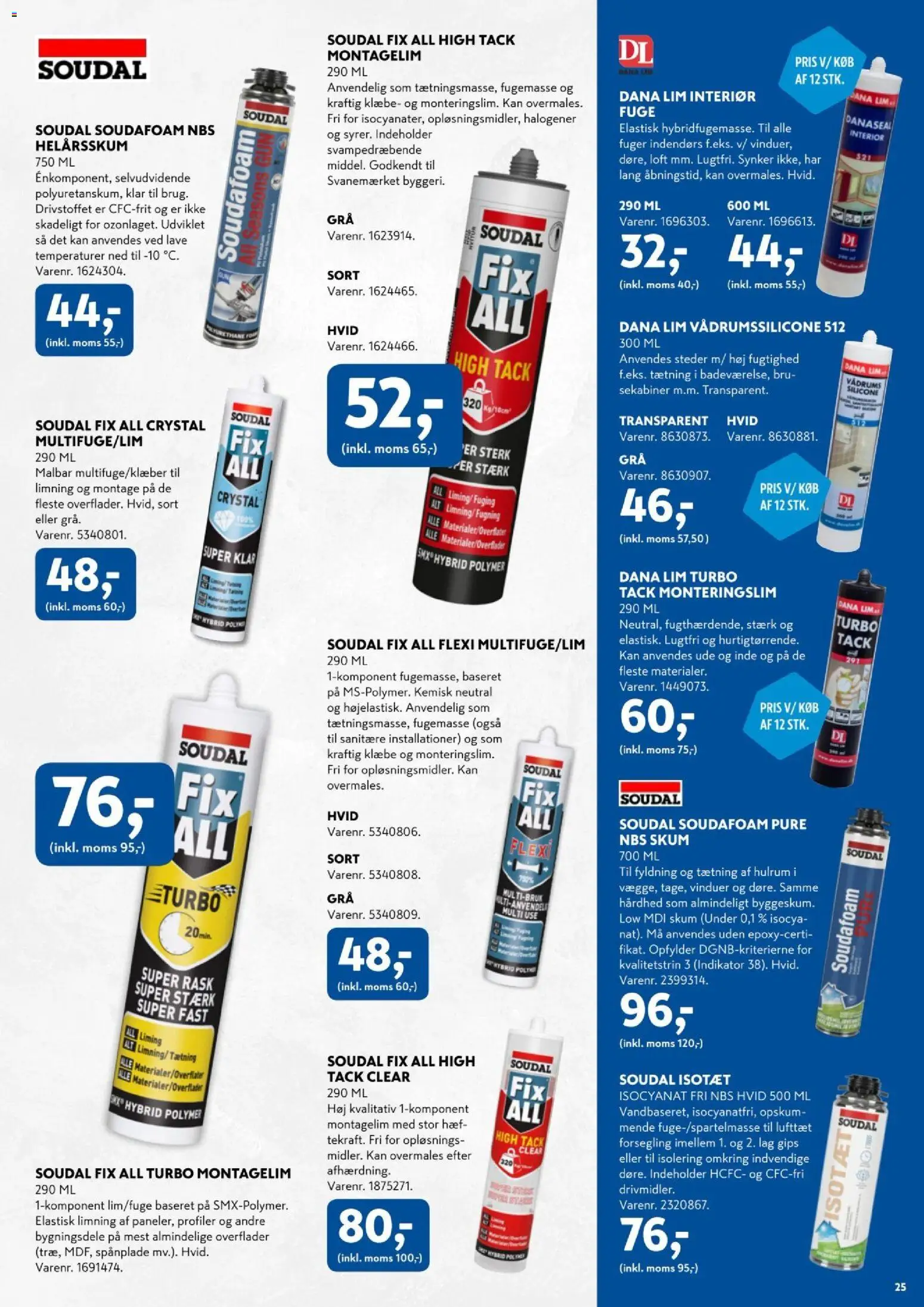 Davidsen tilbudsavis – gyldig fra 07.04.2026 | Side: 25 | Produkter: Søm