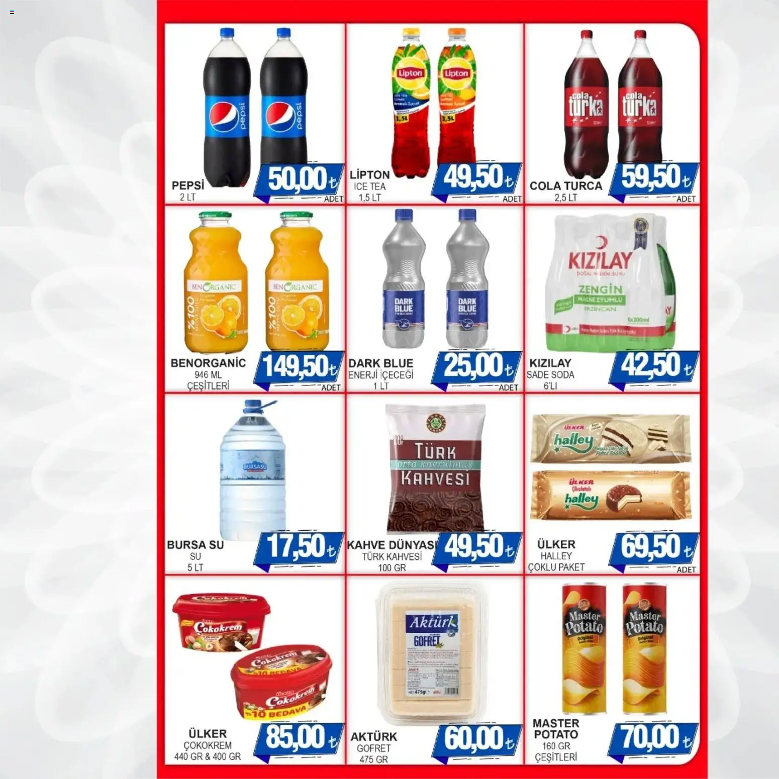 Furpa Katalog - 23.04.2026 tarihinden itibaren geçerlidir | Sayfa: 6 | Ürünler: Gofret, Kahve, Enerji içeceği, Ice tea
