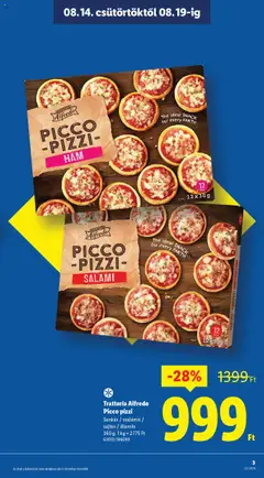 Lidl akciós ujság - amely érvényes a következő dátumtól: 14.08.2025 | Oldal: 3