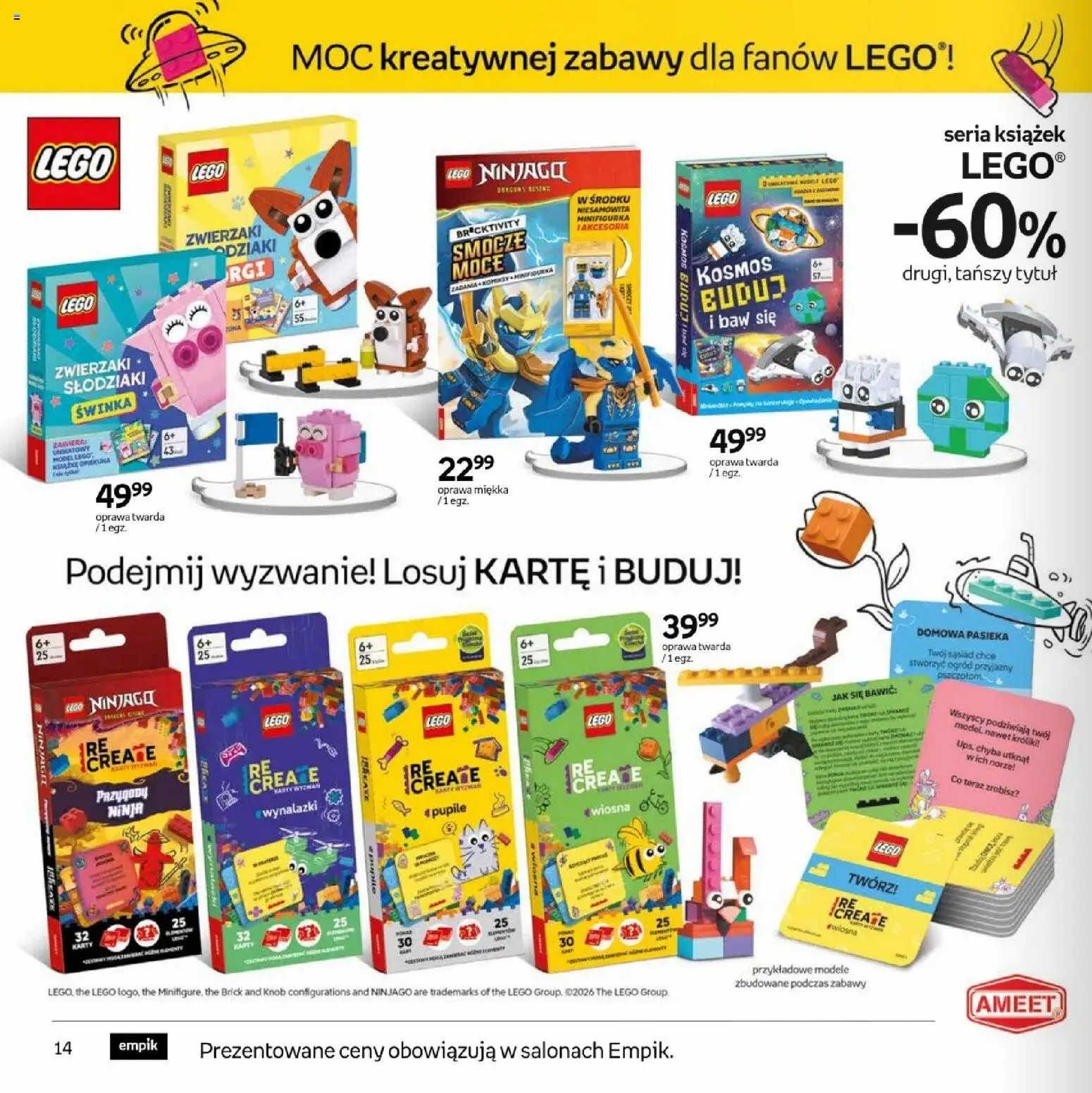 Empik promocje - Festiwal książki dziecięcej od 11.03.2026 | Strona: 14 | Produkty: Lego