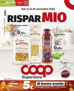 Anteprima del volantino COOP Brescia catalogo valido a partire dal 13.11.2025